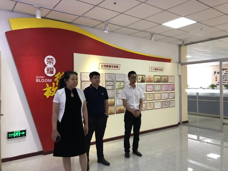 抚顺市龙晟集团大数据公司董事长罗英男一行莅临百乐博集团考察财路大数据项目