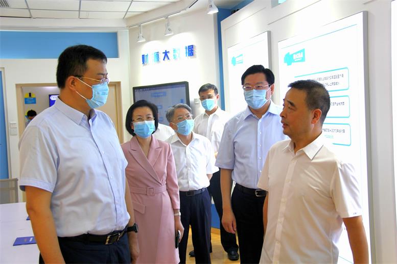 副省长高涛莅临百乐博信息视察调研